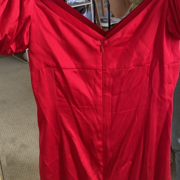 Alexis Cadiz Red Silk Dress - Picture 9 of 11